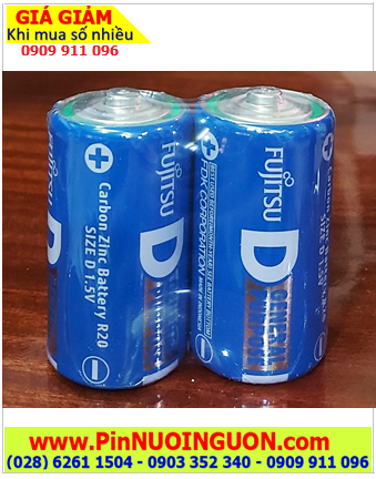 Fujitsu R20(2S)F-GP; Pin đại D 1.5v Fujitsu R20(2S)F-GP General Purpose chính hãng /Gói 2viên